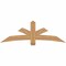 Ekena Millwork Alberta Smooth Timber Gable Bracket, Western Red Cedar, 72"W x 24"H x 1 1/2"D x 5 1/2"F, 8/12 Pitch GBW072X24X0206ALB00SWR - alternate 1